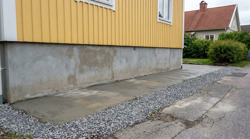 Lagning av betong och spjälkning